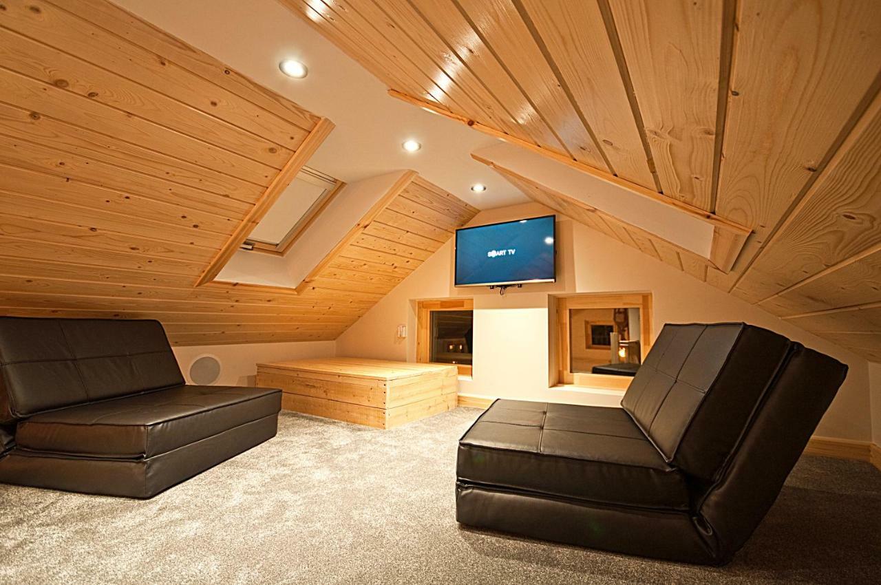 Villa Alum Chine Log Cabin à Bornemouth Extérieur photo