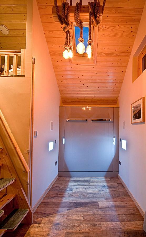 Villa Alum Chine Log Cabin à Bornemouth Extérieur photo