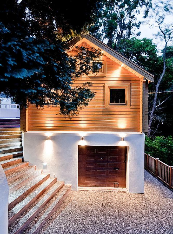 Villa Alum Chine Log Cabin à Bornemouth Extérieur photo