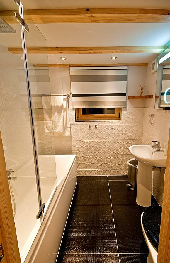 Villa Alum Chine Log Cabin à Bornemouth Extérieur photo