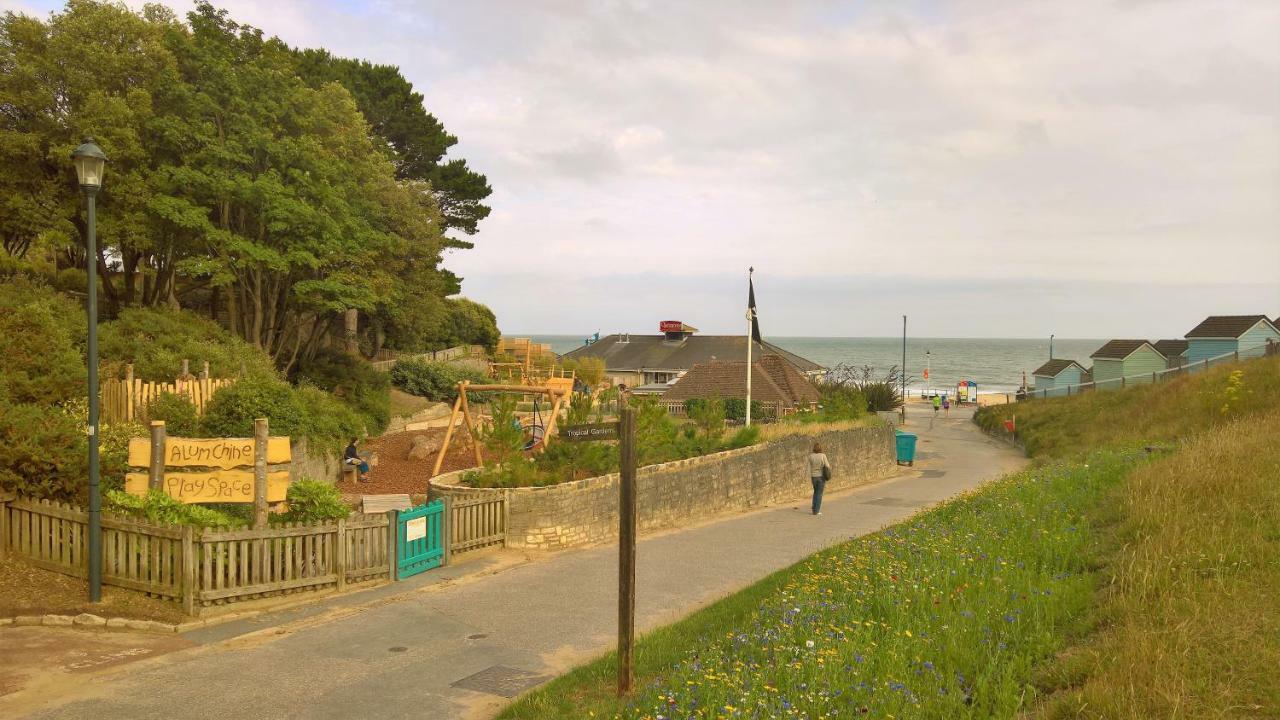 Villa Alum Chine Log Cabin à Bornemouth Extérieur photo