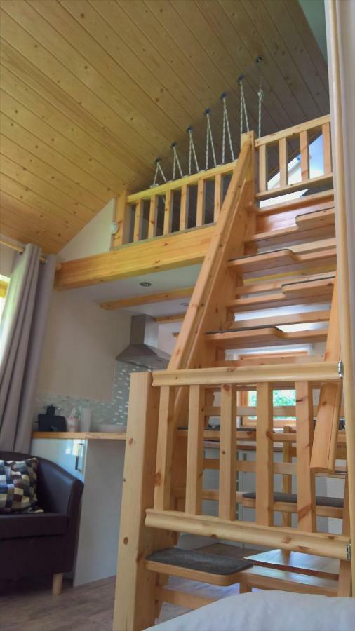 Villa Alum Chine Log Cabin à Bornemouth Extérieur photo