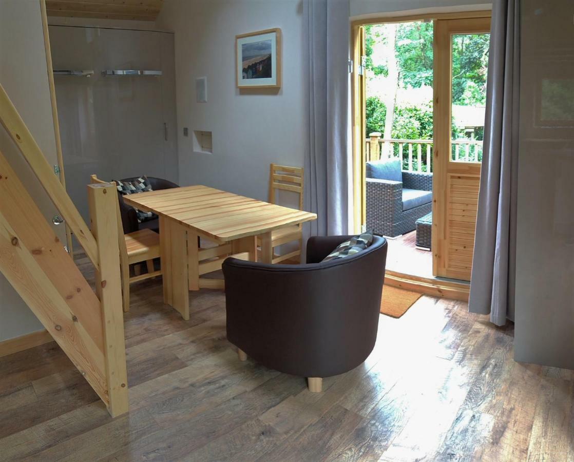 Villa Alum Chine Log Cabin à Bornemouth Extérieur photo
